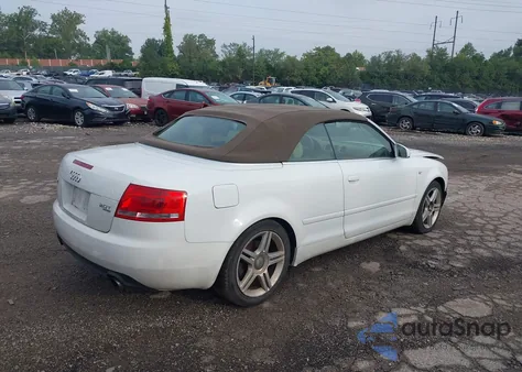 2007 Audi A4 2.0T from USA, damaged, VIN WAUDF48HX7K030748